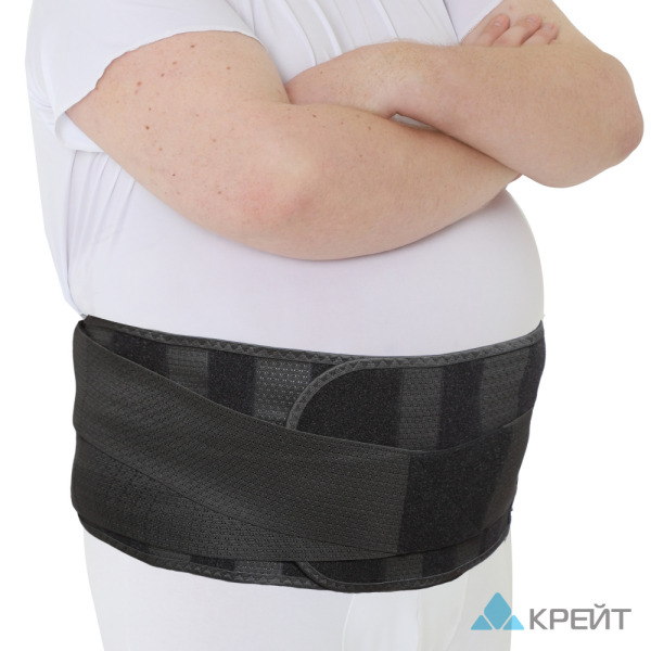 Корсет ортопедический пояснично-крестцовый Б-513, №5, черный
