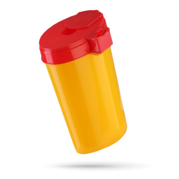 Контейнер МК-01 д/сбора острого инструментария 1л. желт.