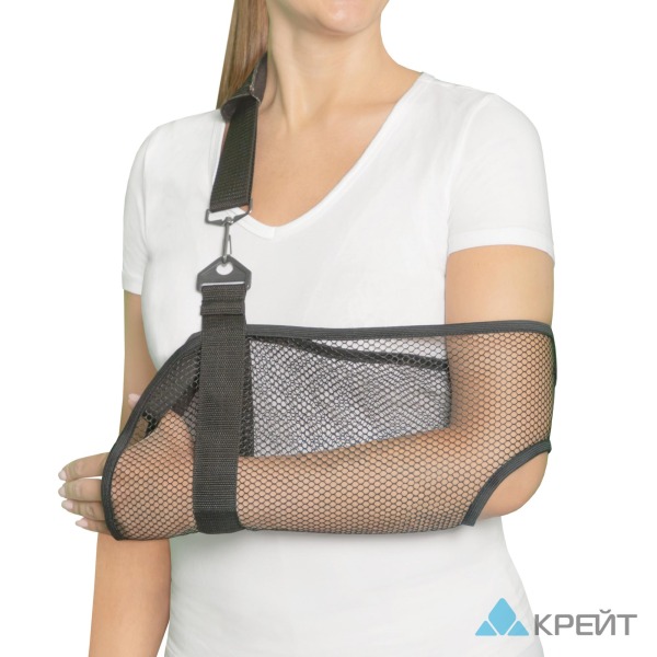 Бандаж для плеча и предплечья F-223, №4 чёрный