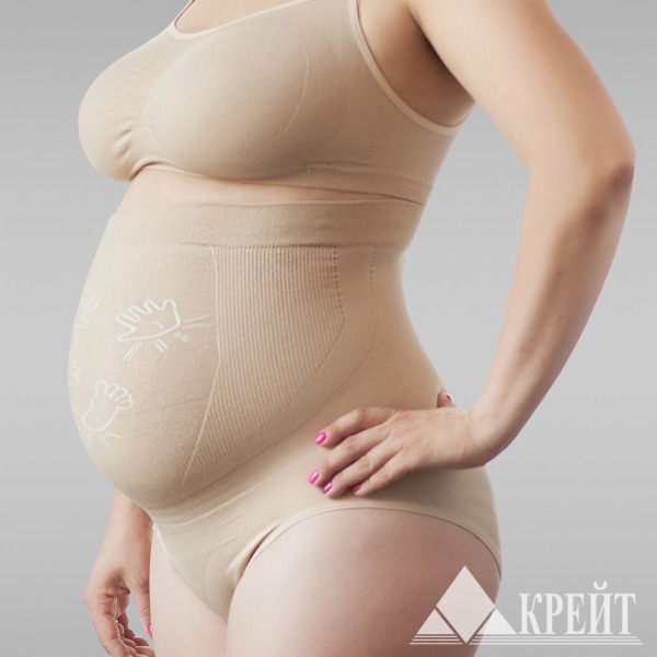 У-150 Бандаж дородовый, №4, бежевый