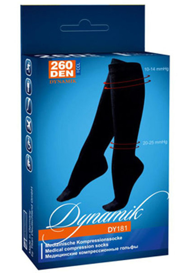 Гольфы компрессионные 260 DEN DY181/беж. (1кл.компрессии)
