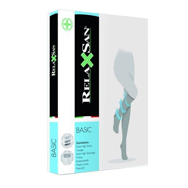 Гольфы RelaxSan Gambaletto 280 den, 22-27 mmHg, арт.950, №4, черный