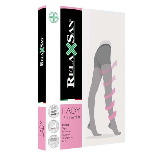 Колготы RelaxSan Collant LADY, 1 кл. компр., 70 den, 15-21 mmHg, арт.980А, №4, бежевый