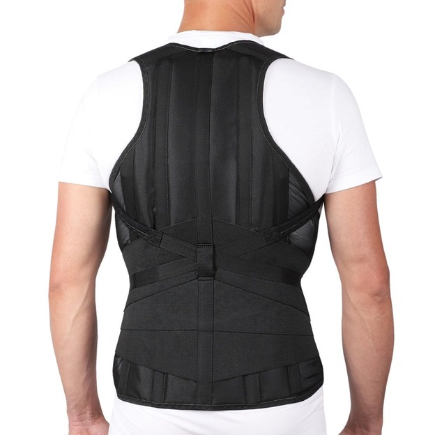 Корсет ортопедический грудопоясничный Б-504Э №3, Р2, черный