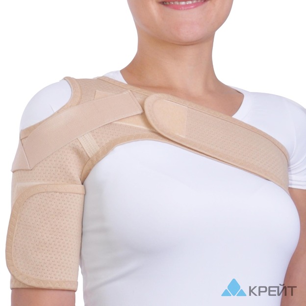 F-624 Бандаж для плечевого сустава , №2, бежевый, правый