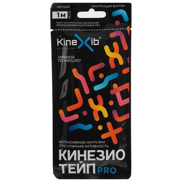 Кинезио-тейп Kinexib Pro (1м*5см) , №0, желтый
