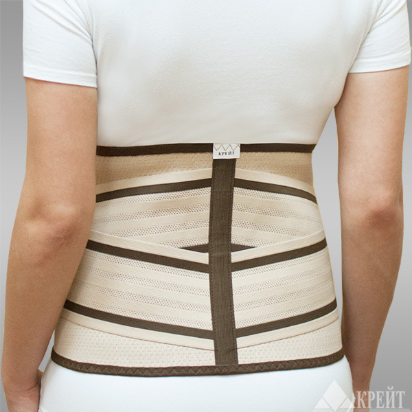Корсет ортопедический пояснично-крестцовый Б-3525, №3 беж