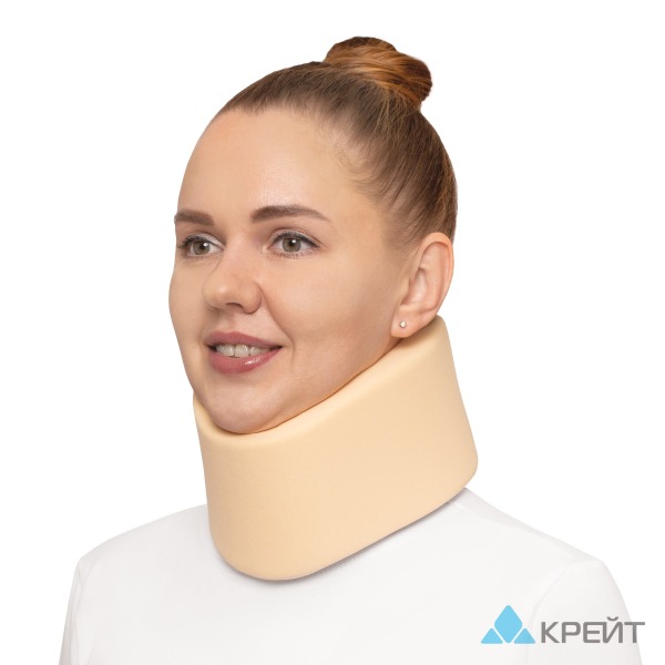 F-323 Бандаж для шейного отдела, №7, черный