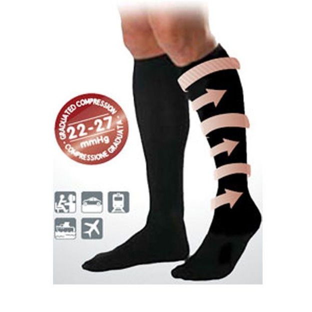 Гольфы мужские CotSocks 22-27 mmHg, арт.920, №2, черный