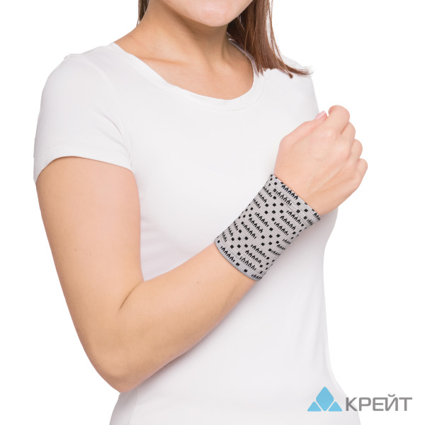 Бандаж для лучезапястного сустава У-806 №1 серый