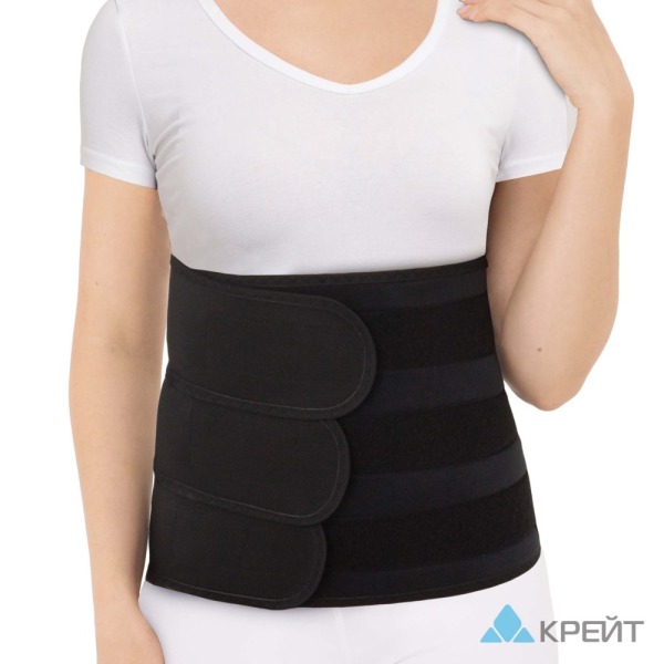 Бандаж послеоперационный Б-333, №4 черный