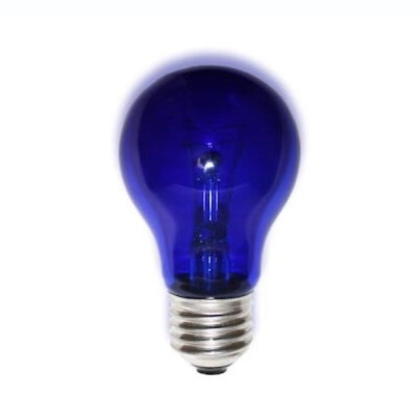Лампа ЛОН 230-40-С  синяя