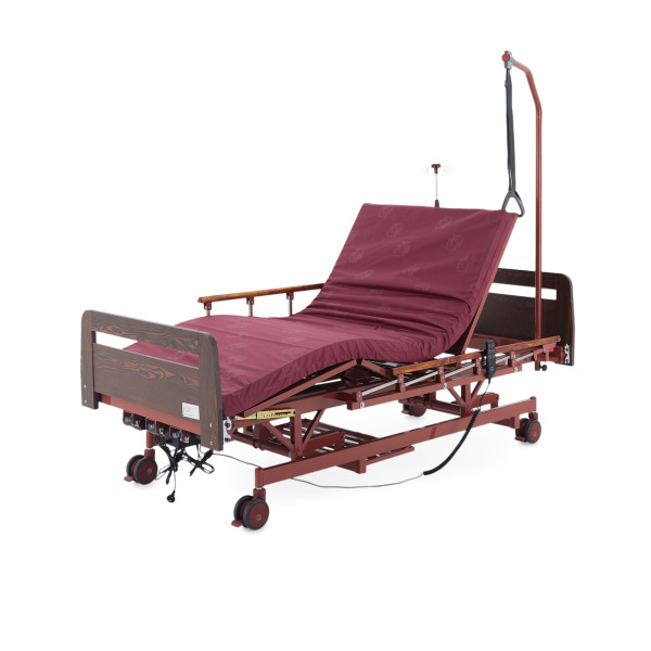 Кровать функциональная медицинская электрич. с растоматом арт. DB-6 (ME-3028Д-05) ЛДСП с матрасом